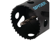 Spyder 601002 2-1/2 in Bi-Metal Fixed Arbor Hole Saw - 4
