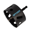 Spyder 601004 3-1/2" Bi-Metal Fixed Arbor Hole Saw with 11/32" Hex Shank