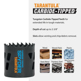 Spyder 601016 Tarantula Electricians Hole Saw Kit for Electrical Rough In (13 Piece Kit) - 4