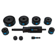 Spyder 605000 6-Die Hole Knockout Punch Set for Clean Knockouts in Panels and Enclosures (6-Piece)