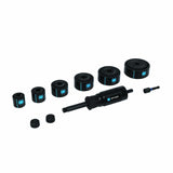 Spyder 605000 6-Die Hole Knockout Punch Set for Clean Knockouts in Panels and Enclosures (10-Piece) - 3