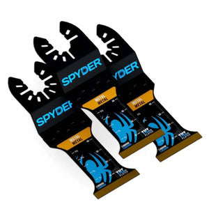 Spyder 70013-3 1.35-Inch x 2-In Carbide Wood And Metal Cutting Oscillating Tool Blade (3-Pack)