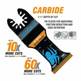 Spyder 70013-3 1.35-Inch x 2-In Carbide Wood And Metal Cutting Oscillating Tool Blade (3-Pack) - 2