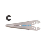 Spyder 70027 4 in Long Blade Rigid Oscillating Tool Scraper for Sealant Removal