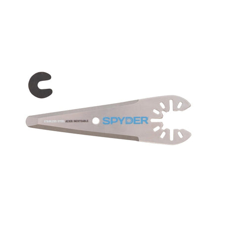 Spyder 70027 4 in Long Blade Rigid Oscillating Tool Scraper for Sealant Removal