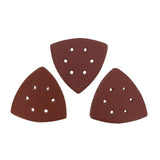 Spyder 70035 3-5/8" Aluminum Oxide Triangle Detail Sanding Sheet Set, 80-220 Grit (12 Pack) - 2