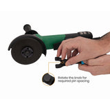 Spyder 805016 Universal Fit Angle Grinder Wrench Adjustable 1/2 in to 2 in Pin Spacing - 5