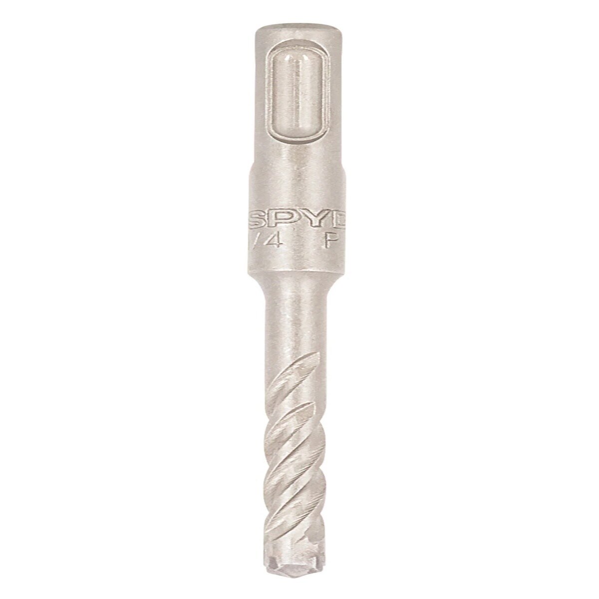 Spyder 950000 1/4 in x 4 in SDS-Plus 4-Cutter Carbide-Tipped Rotary Hammer Drill Bit - 2