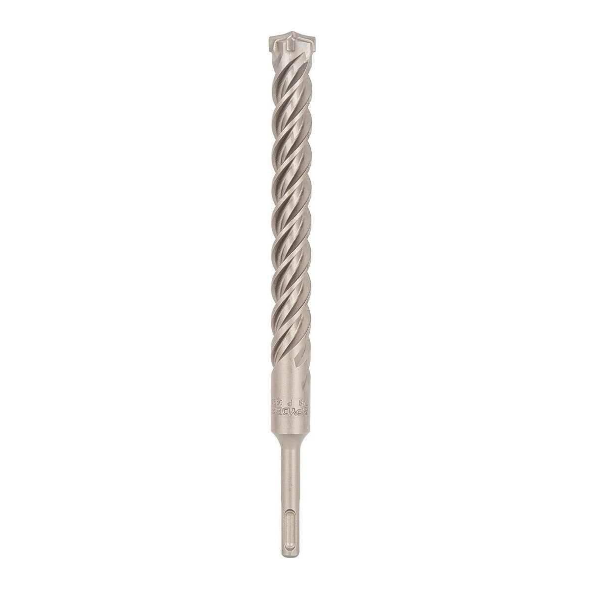 Spyder 950008 7/8" x 10" SDS-Plus 4-Cutter Carbide-Tipped Rotary Hammer Drill Bit - 2