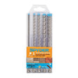 Spyder 950036 SDS-Plus 4-Cutter Full-Carbide Rotary Hammer Drill Bit Set 6" (5 Piece Set)