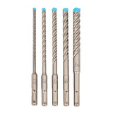 Spyder 950036 SDS-Plus 4-Cutter Full-Carbide Rotary Hammer Drill Bit Set 6" (5 Piece Set) - 2