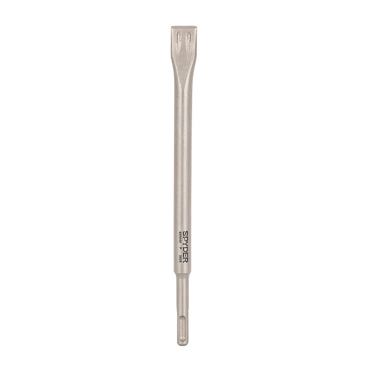 Spyder 950040 SDS-Plus Self-Sharpening Flat Chisel Bit for Concrete and Masonry 3/4 in x 10 in - 2