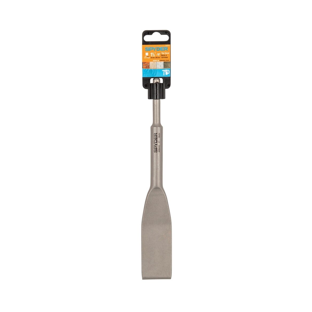 Spyder 950042 1-1/2" x 10" SDS-Plus Tile Chisel Bit for Tile and Grout Removal - 4