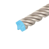 Spyder 950044 5/8" x 13" SDS-Max 4-Cutter Carbide-Tipped Rotary Hammer Drill Bit - 3