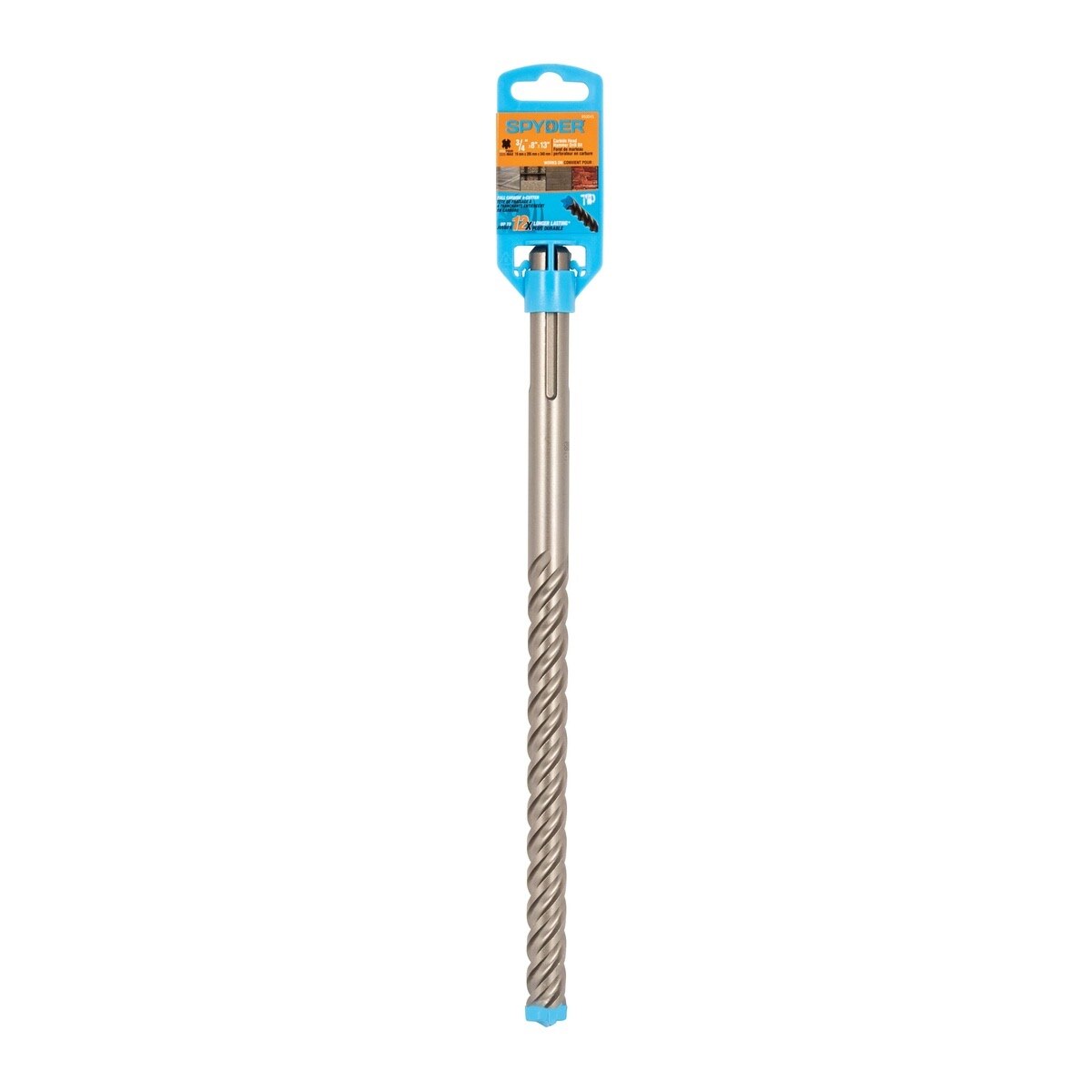 Spyder 950045 3/4" x 13" SDS-Max 4-Cutter Carbide-Tipped Rotary Hammer Drill Bit - 4