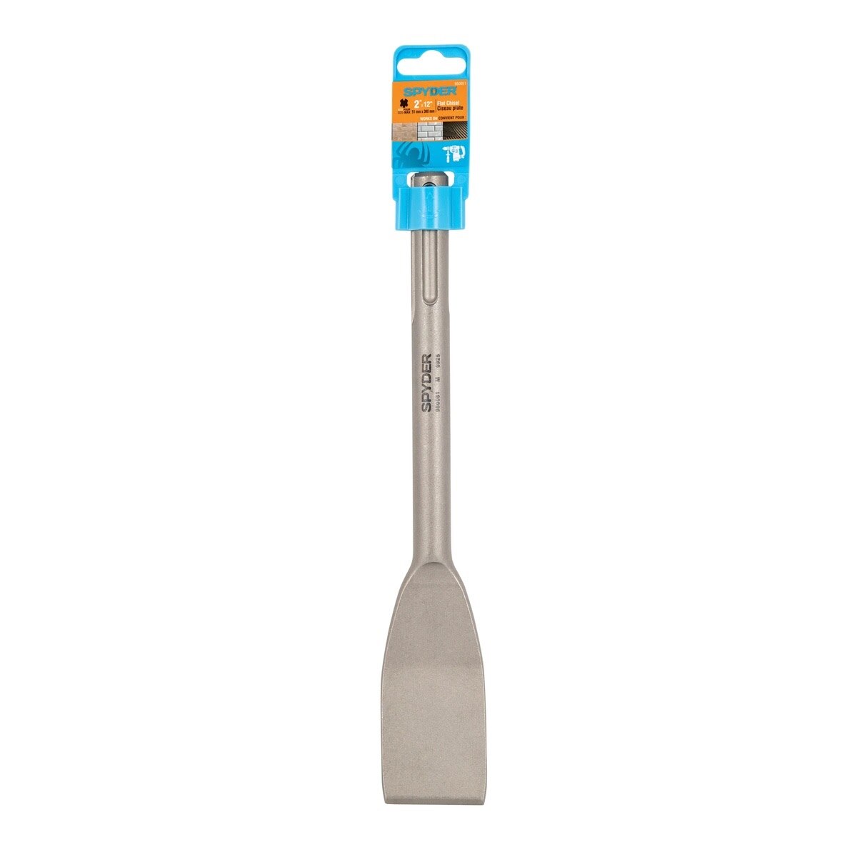 Spyder 950051 2" x 12" SDS-Max Tile Chisel Bit for Concrete and Masonry - 4