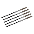 Spyder 950062 3/16" x 6" Carbide-Tipped Impact Shank Hammer Drill Bit for Concrete and Masonry (5 Pack)