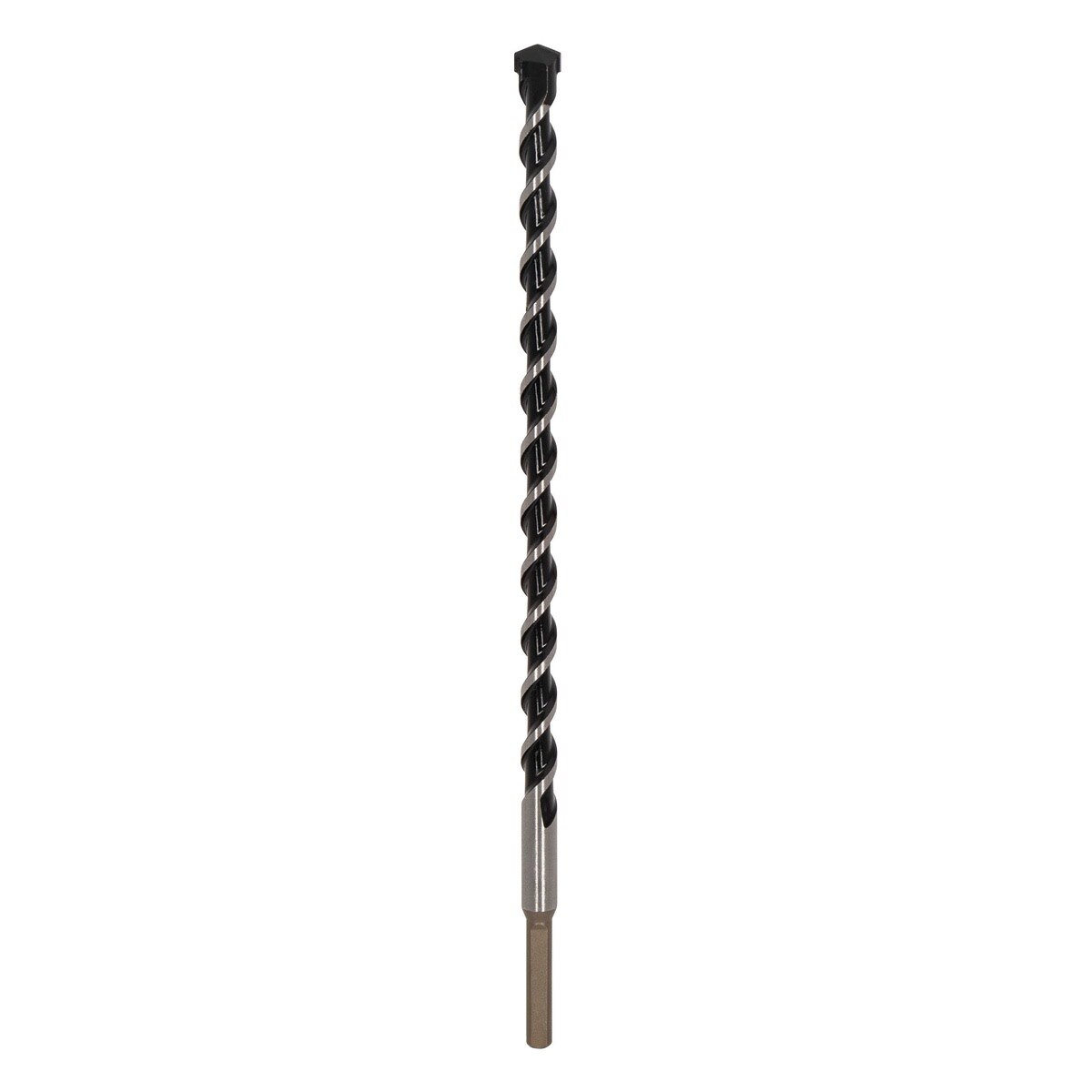 Spyder 950068 1/2" x 12" Three-Flat Grip Shank Rotary Hammer Drill Bit for Concrete and Masonry - 2
