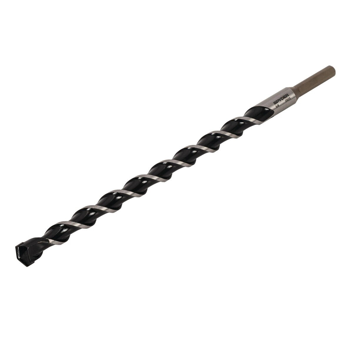Spyder 950069 5/8" x 12" Three-Flat Grip Shank Rotary Hammer Drill Bit