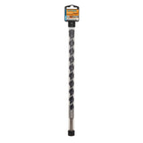 Spyder 950069 5/8" x 12" Three-Flat Grip Shank Rotary Hammer Drill Bit - 4