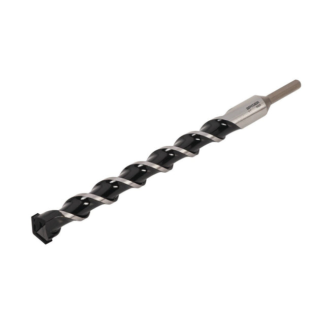 Spyder 950071 1 in x 12 in Three-Flat Grip Rotary Hammer Drill Bit