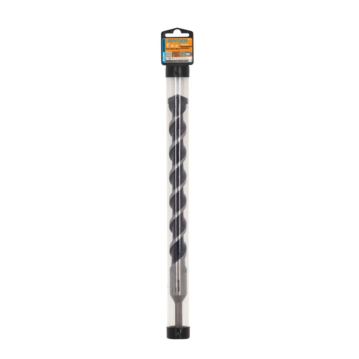 Spyder 950071 1 in x 12 in Three-Flat Grip Rotary Hammer Drill Bit - 4