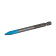 Spyder 950075 5/16" x 3.5" Quick-Release Hex Shank Carbide-Tipped Glass and Tile Drill Bit