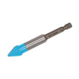 Spyder 950077 1/2 in x 3-1/2 in Quick-Release Hex Shank Carbide-Tipped Glass and Tile Drill Bit