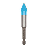 Spyder 950077 1/2 in x 3-1/2 in Quick-Release Hex Shank Carbide-Tipped Glass and Tile Drill Bit - 2