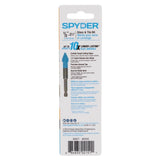 Spyder 950077 1/2 in x 3-1/2 in Quick-Release Hex Shank Carbide-Tipped Glass and Tile Drill Bit - 4