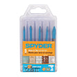 Spyder 950078 Quick-Release Hex Shank Carbide-Tipped Glass and Tile Drill Bit Set (5 Piece)