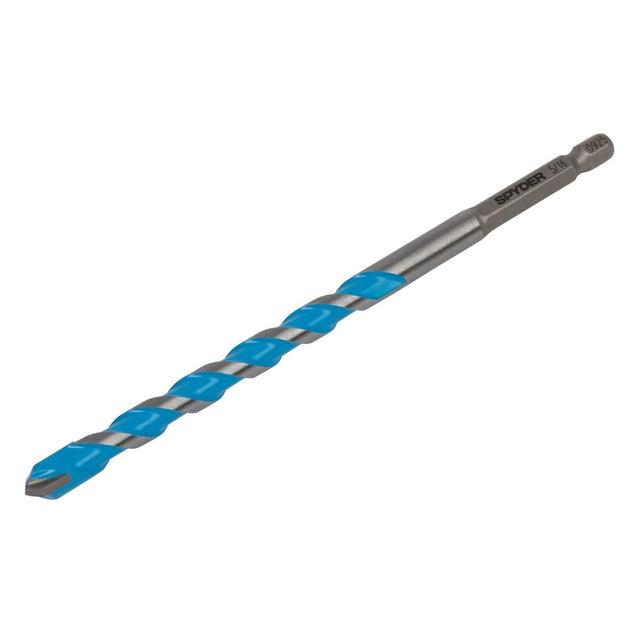 Spyder 950085 5/16" x 6" Impact Shank Carbide-Tipped Multi-Construction Masonry Drill Bit