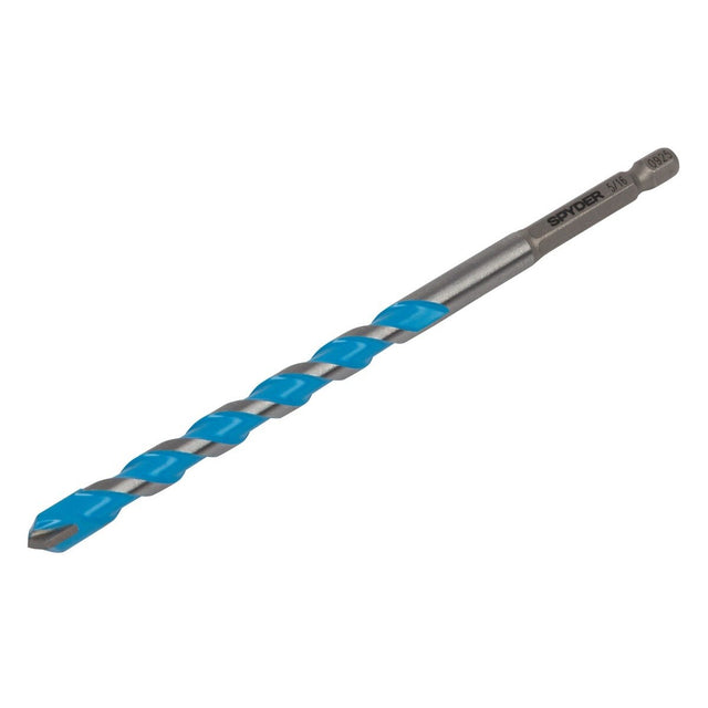 Spyder 950085 5/16" x 6" Impact Shank Carbide-Tipped Multi-Construction Masonry Drill Bit