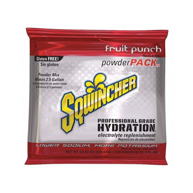 Sqwincher 159016042 Fruit Punch - 2.5 Gallon Powder Pack