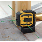 Stabila 03165 LA5PG 5 Dot Green Beam Laser Layout Tool