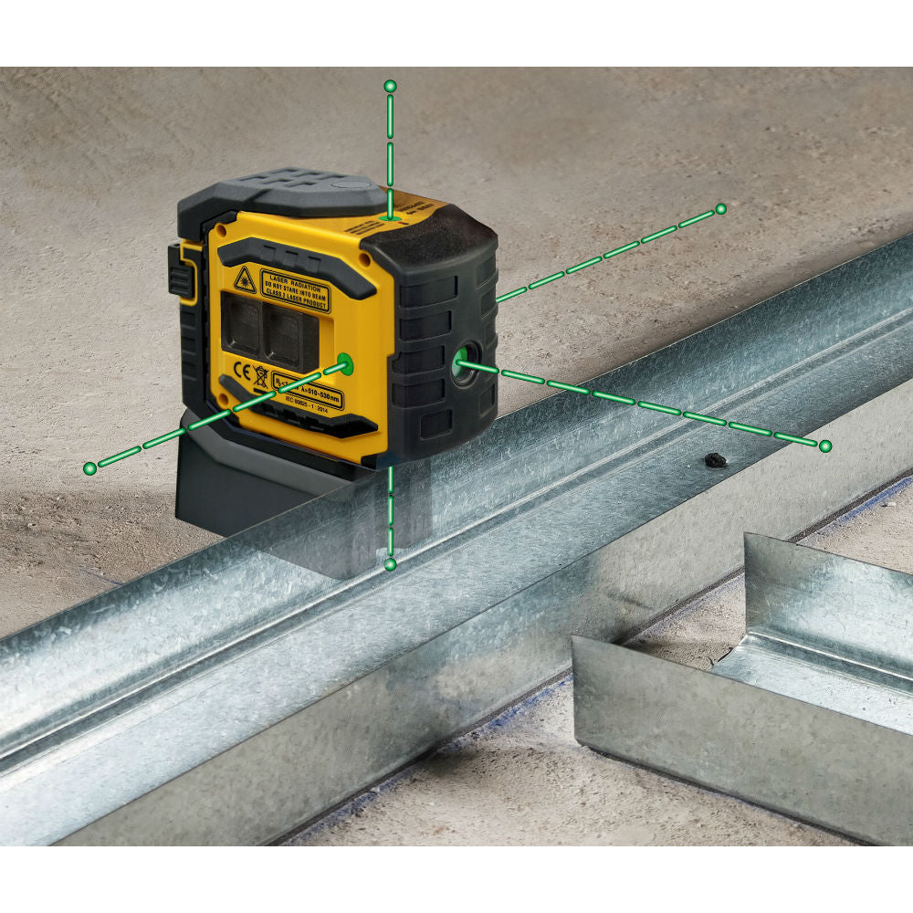 Stabila 03165 LA5PG 5 Dot Green Beam Laser Layout Tool - 2