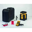 Stabila 05710 LAR 350 Self-Leveling Rotary Laser, Interior/Exterior 7-Piece Kit