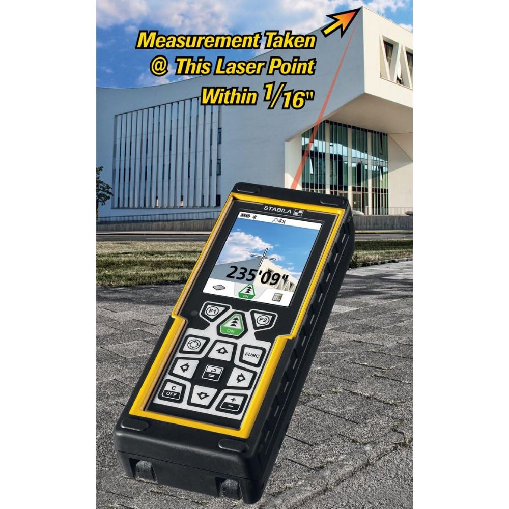 Stabila 06520 LD 520 Full Feature Laser Distance Measure with Bluetooth - 3