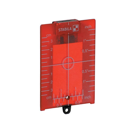 Stabila 07474 Red Magnetic Ceiling Target Plate