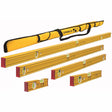 Stabila 29872 6 Piece Level Set and Carrying Case, Complete Type 80T