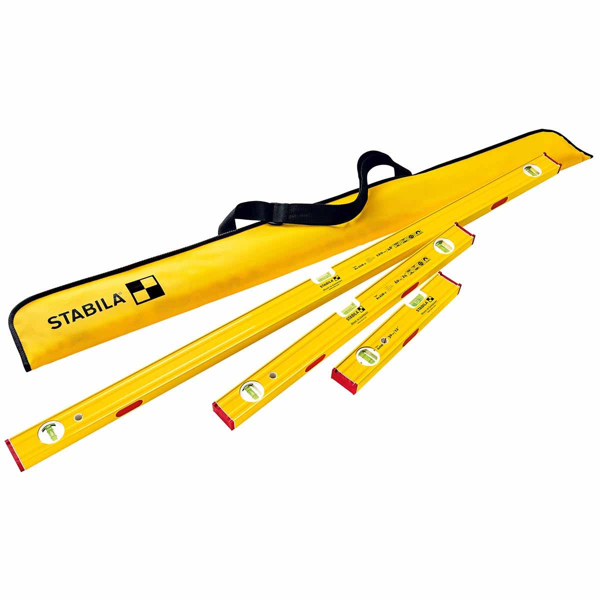 Stabila 29940 Magnetic Type 80 ASM-2 3 Piece Level Pro-Set