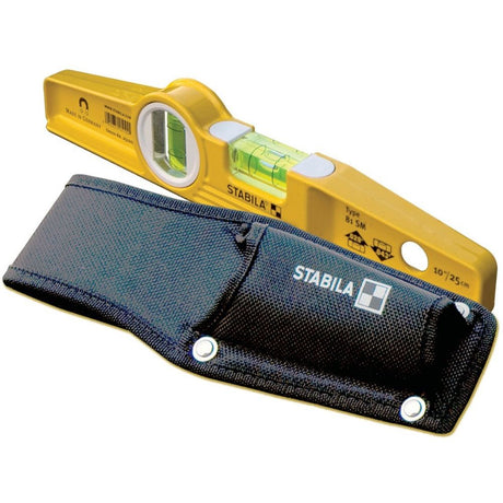 Stabila 30003 Black Holster for Die Cast Torpedo Levels