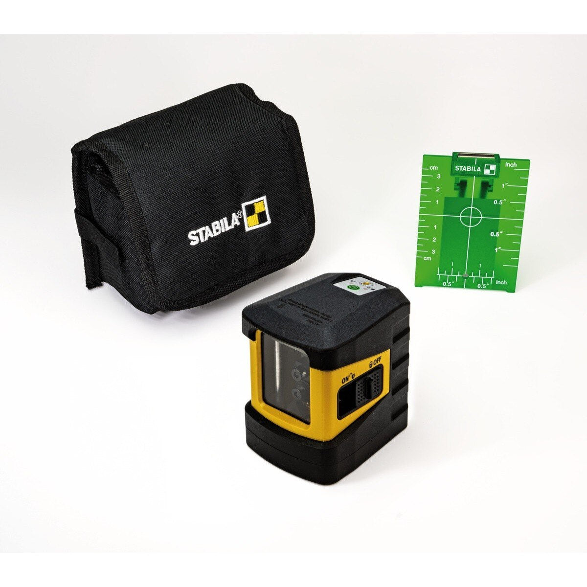 Stabila 3280 LAX 60G Green Beam Cross Line Laser IP54 100 ft Range - 3