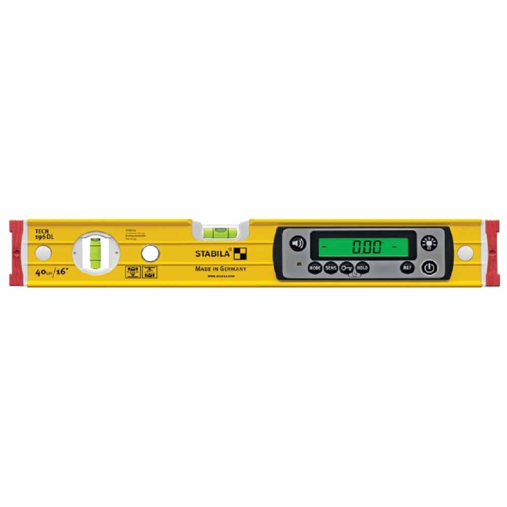 Stabila 39516 196 DL 16" Digital IP67 Spirit Level With Carrying Case