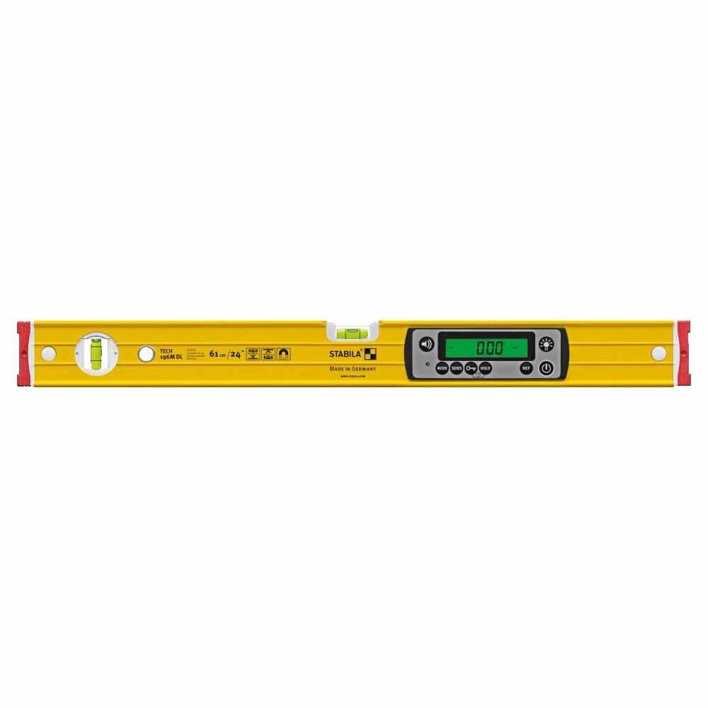 Stabila 39520 196 M DL 24" Digital IP67 Magnetic Spirit Level With Carrying Case