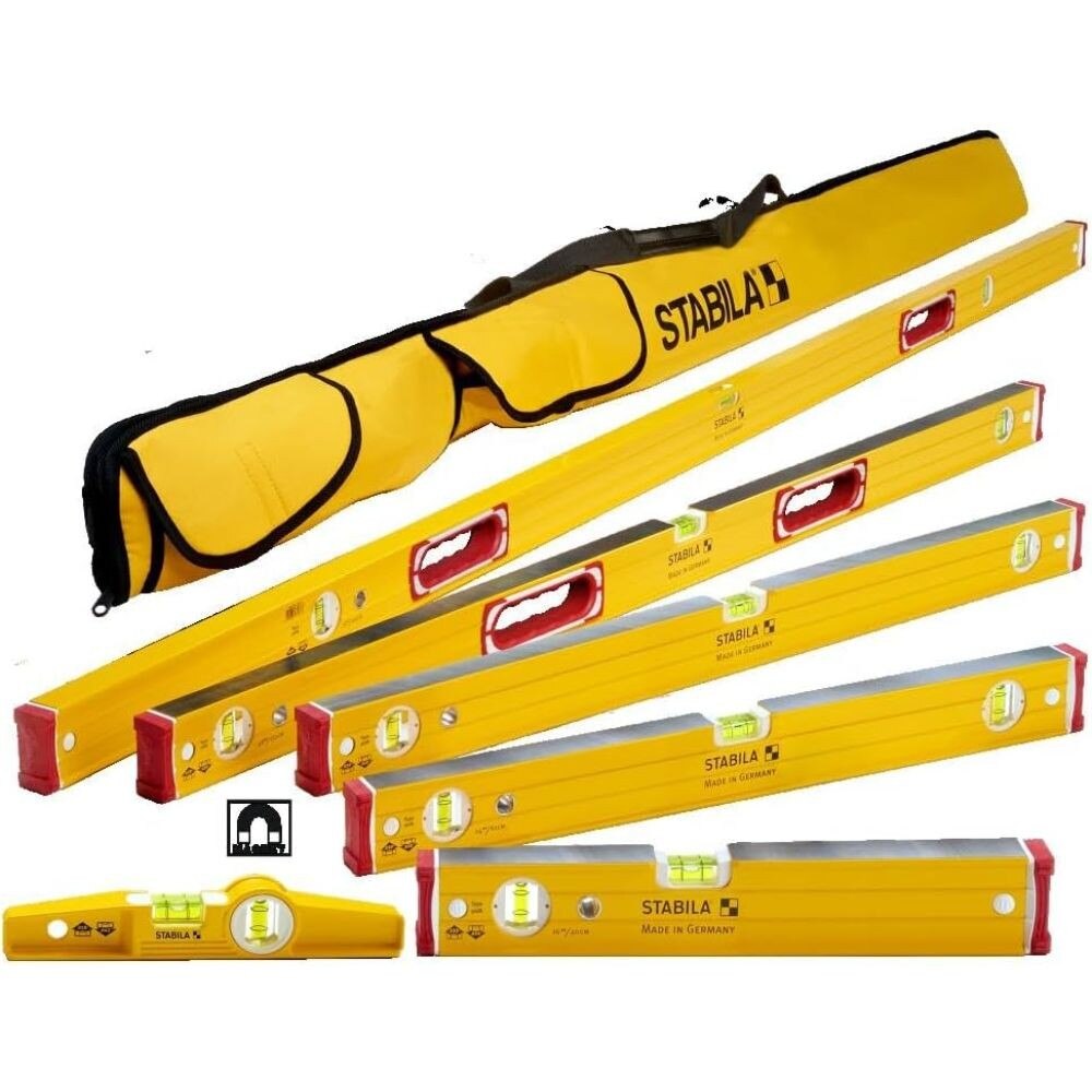 Stabila 78396 Type 96M Magnetic 6 Level Set & Case