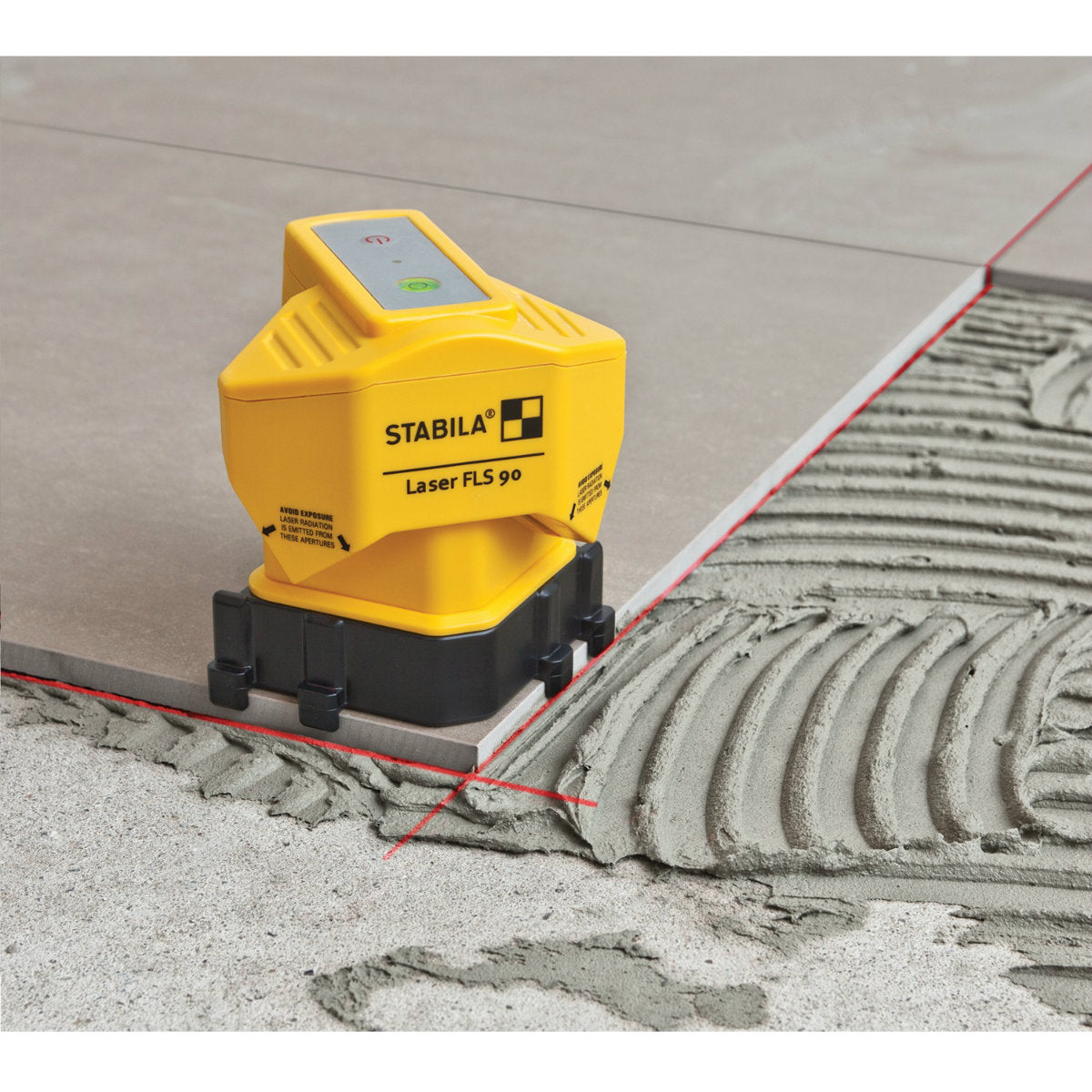 Stabila 04490 FLS90 50' Square, Solid Lines Laser Kit - 4