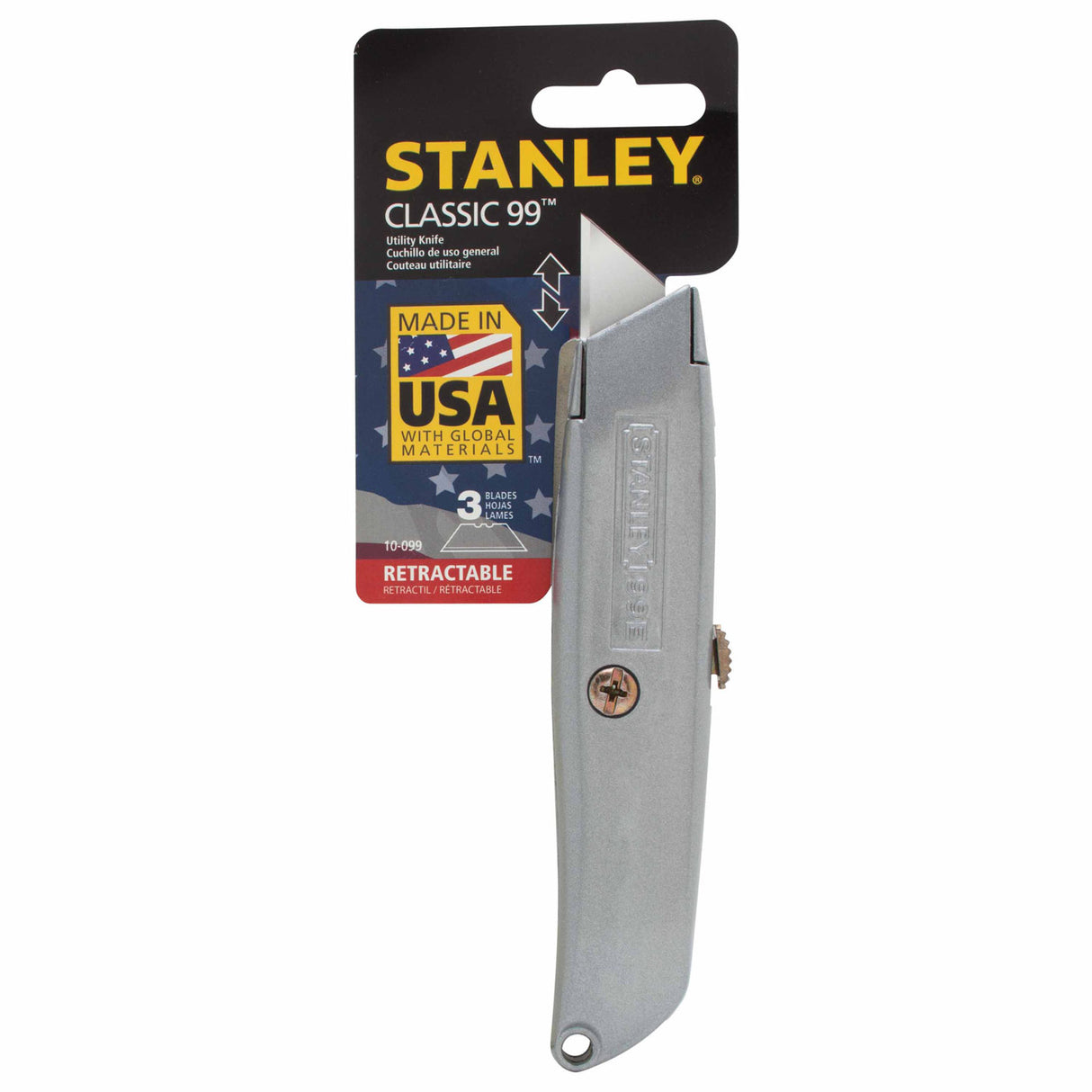 Stanley 10-099 Classic 99Retractable Blade Utility Knife - 8