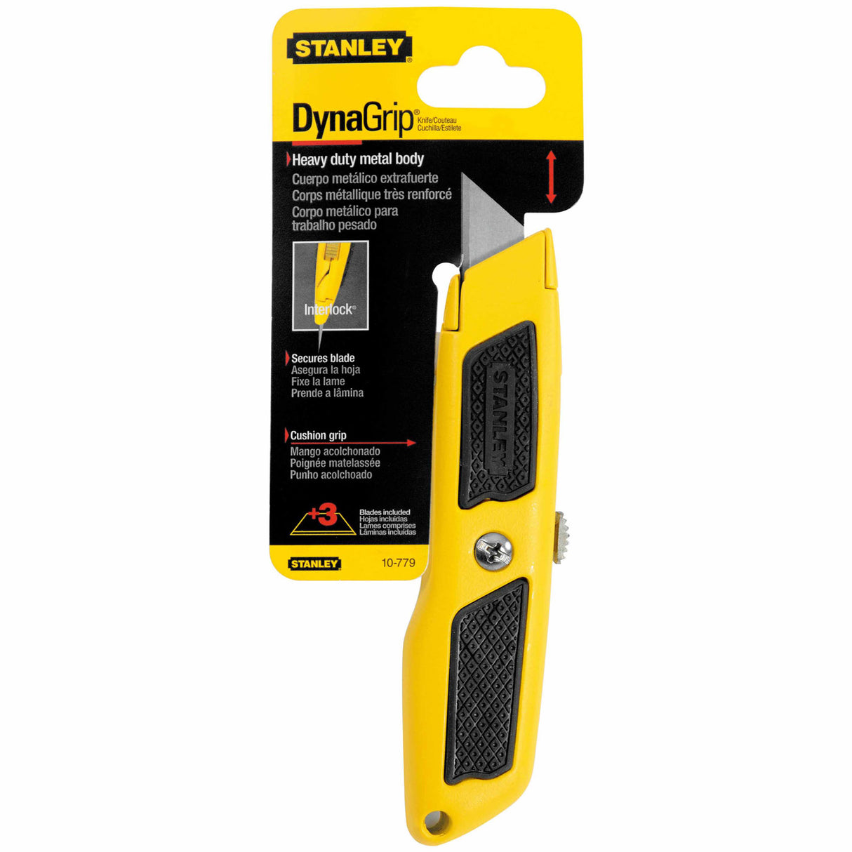 Stanley 10-779 DynaGripRetractable Blade Utility Knife - 2