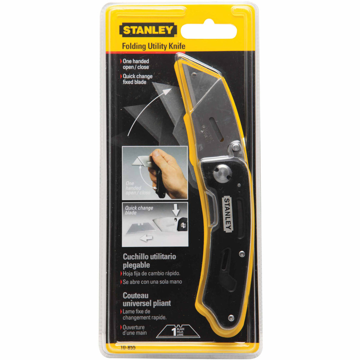 Stanley 10-855 Folding Fixed Utility Knife - 2